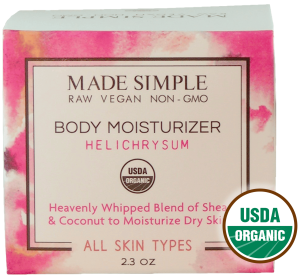 MOISTURIZER - Organic Vegan Helichrysum